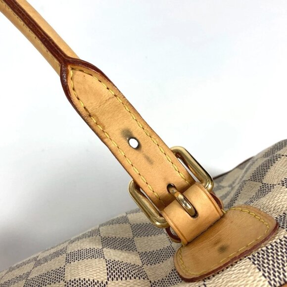 LOUIS VUITTON N52001 Berkley PM Tote Bag Hand Bag Damier Azur - Picture 3 of 16